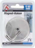 Magnet-Krok | rund | Ø 60 mm | 10 kg. BGS Diy 79915