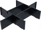 Fackdelare | för systemväska | Storlek S | 6 delar. BGS 80016