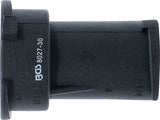 Koppling R123, R124 för BGS 8027, 8098 | svart. BGS 8027-30