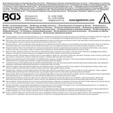 Vakuum-Tryckpump-sats. BGS 8038