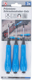 Precisions-Skruvmejsel-sats | T-Profil (för Torx) T4 / T5 / T6 | 3 delar. BGS Diy 803