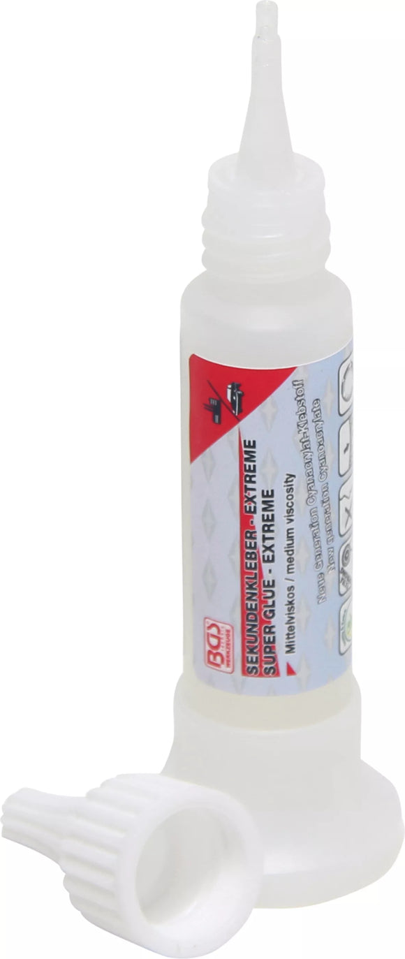 Sekundlim | Medelviskositet | Flaska med fot 25 g. BGS 80607