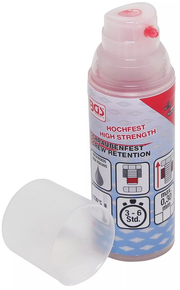 Skruvlåsning | mycket hållfast | hög viskositet | doseringspump 50 g. BGS 80616
