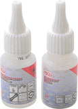 Lim-Reparationssats | 2-K Svetsfog | Industrilim 20 g / Granulat 20 g. BGS 80617