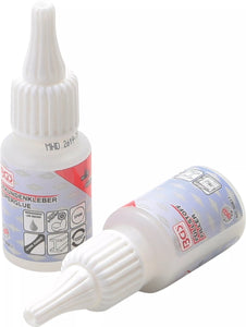 Lim-Reparationssats | 2-K Svetsfog | Industrilim 20 g / Granulat 20 g. BGS 80617
