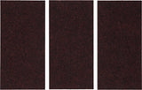 Filttassar | Skivor | Bruna | 100 x 200 mm | 3 delar. BGS Diy 80713