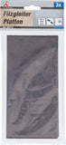 Filttassar | Skivor | Bruna | 100 x 200 mm | 3 delar. BGS Diy 80713