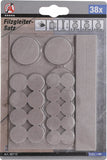 Filtdynor-sats | Beige | 38 delar. BGS Diy 80715