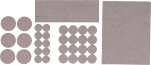 Filtdynor-sats | Beige | 38 delar. BGS Diy 80715