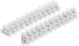 Klämmor för ljuskronor | 2,5 mm² | 3 amp. | 2 st. | Med 12 block. BGS Diy 80725