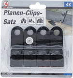 Presenning-clips-sats | 4 delar. BGS Diy 80728