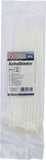 Buntband-sortiment | vitt | 4,8 x 250 mm | 50 delar. BGS Diy 80770