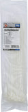 Buntband-sortiment | vitt | 4,8 x 300 mm | 50 delar. BGS Diy 80772