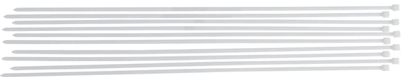 Buntband-sortiment | vitt | 8,0 x 800 mm | 10 delar. BGS Diy 80775