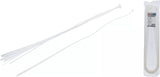 Buntband-sortiment | vitt | 8,0 x 1000 mm | 10 delar. BGS Diy 80779