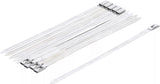 Buntband-sortiment | Rostfritt stål | rostfri | 7,0 x 200 mm | 10 delar. BGS Diy 80780
