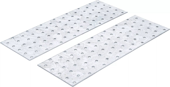 Stål-hålskivor-sortiment | 300 x 100 x 2 mm | 2 delar. BGS Diy 80788