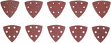 Slipblad-sats för trekantsslip | 95 x 95 mm | K 40 - 180 | 50 delar. BGS Diy 80815