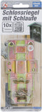 Låsregel med bygel | 125 x 50 mm. BGS Diy 8081