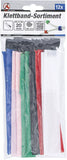 Kardborreband-sortiment | 20 x 190 mm | 12 delar. BGS Diy 80825