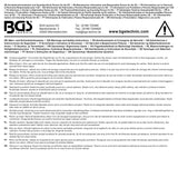 Kardborreband-sortiment | 20 x 190 mm | 12 delar. BGS Diy 80825