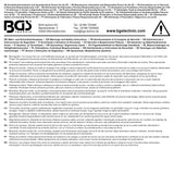 Smältlim-Patroner | transparent | Ø 11 mm, 200 mm | 8 delar. BGS Diy 80857