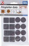 Filtdynor-sats | Brun | 32 delar. BGS Diy 80863