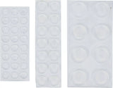 Elastiska dämpare-sats | transparent | 46 delar. BGS Diy 80866