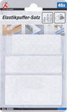 Elastiska dämpare-sats | transparent | 46 delar. BGS Diy 80866
