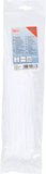 Buntband-sortiment | vitt | 4,8 x 300 mm | 50 delar. BGS 80876