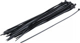 Buntband-sortiment | svart | 4,5 x 350 mm | 50 delar. BGS Diy 80877