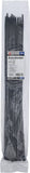 Buntband-sortiment | svart | 7,6 x 500 mm | 20 delar. BGS Diy 80879