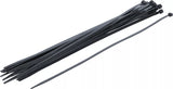 Buntband-sortiment | svart | 7,6 x 500 mm | 20 delar. BGS Diy 80879