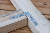 L-Vinkel | 75 x 75 x 12 mm | 4 delar. BGS Diy 80921