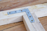 L-Vinkel | 100 x 100 x 15 mm | 4 delar. BGS Diy 80923