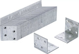 Vinkelbeslag | 40 x 40 x 40 x 2 mm | Sparförpackning | 50 st.. BGS Diy 80934-50