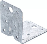 Vinkelbeslag | Med förstärkning | 70 x 70 x 55 x 2,5 mm | Sparförpackning | 25 st.. BGS Diy 80937-25