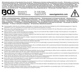 Vinkelbeslag | Med förstärkning | 70 x 70 x 55 x 2,5 mm | Sparförpackning | 25 st.. BGS Diy 80937-25