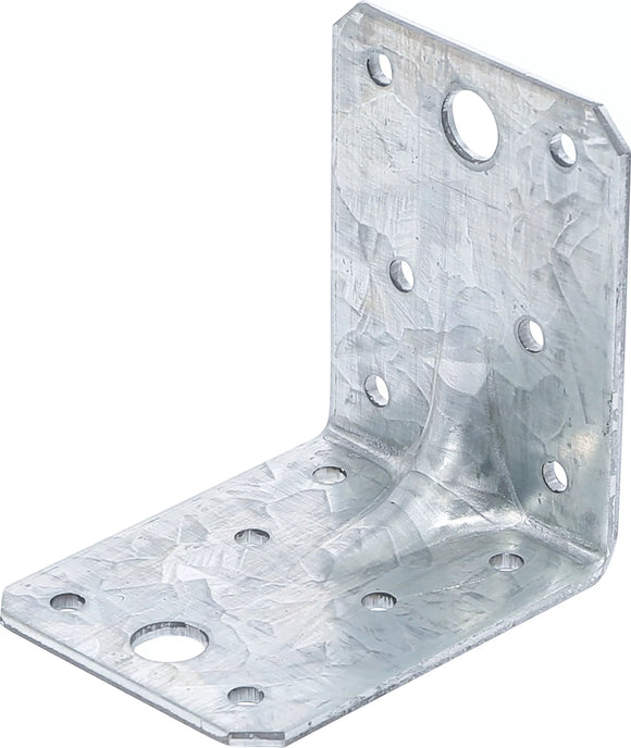 Vinkelbeslag | Med förstärkning | 70 x 70 x 55 x 2,5 mm. BGS Diy 80937