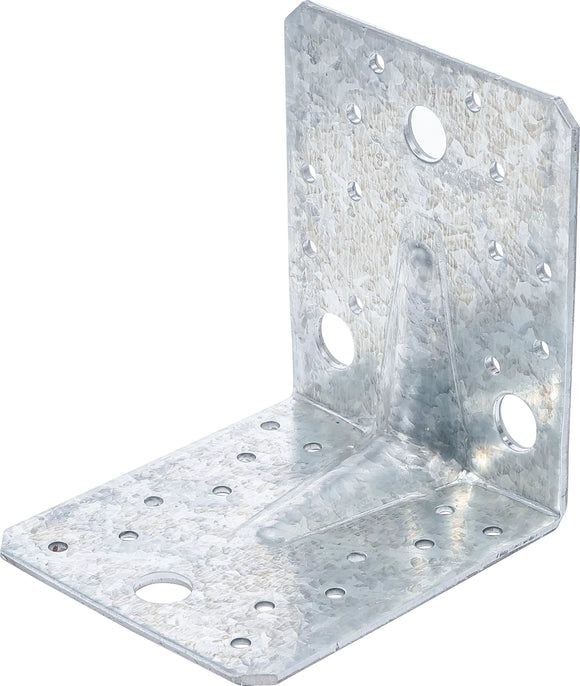 Vinkelbeslag | Med förstärkning | 105 x 105 x 90 x 3 mm. BGS Diy 80941