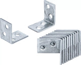 Vinkelbeslag | 25 x 25 x 15 mm | 12 delar. BGS Diy 80943