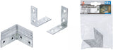 Vinkelbeslag | 40 x 40 x 15 mm | 12 delar. BGS Diy 80944