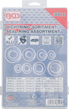 Tätningsring-Sortiment | Aluminium | 300 delar. BGS 8143