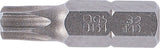 Bit | Längd 30 mm | Yttre sexkant 8 mm (5/16") | T-Profil (för Torx) T40. BGS 8164