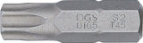Bit | Längd 30 mm | Yttre sexkant 8 mm (5/16") | T-Profil (för Torx) T45. BGS 8165