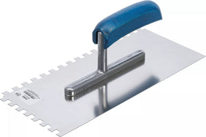 Tandad murslev | Rostfri | Fyrkantig tandning | 280 x 130 mm. BGS Diy 81661
