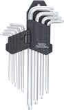 Vinkelnyckel-sats | lång | T-Profil (för Torx) | T10 - T50 | 9 delar. BGS Diy 816