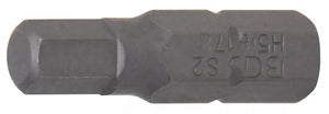 Bit | Längd 25 mm | Yttre sexkant 6,3 mm (1/4") | Inre sexkant 5 mm. BGS 8178
