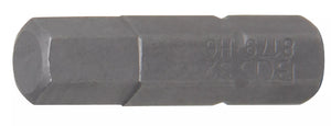 Bit | Längd 25 mm | Yttre sexkant 6,3 mm (1/4") | Inre sexkant 6 mm. BGS 8179