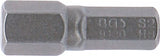 Bit | Längd 25 mm | Yttre sexkant 6,3 mm (1/4") | Inre sexkant 8 mm. BGS 8180